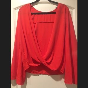 Red Honey Punch Blouse